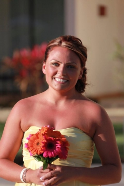 Bridesmaid beauty makeup