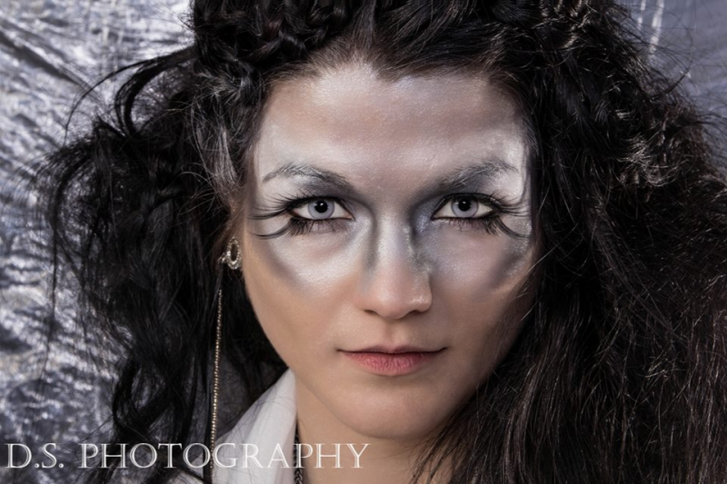 Editorial makeup photograph
